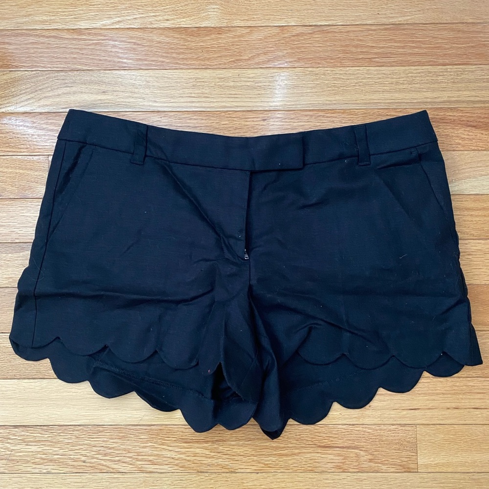 J.Crew Factory Scalloped Shorts